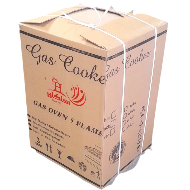 اجاق گاز 4 شعله هاکان مدل دو درب با ترموکوپل _HTH-PADYSNY_TERMOKOPL