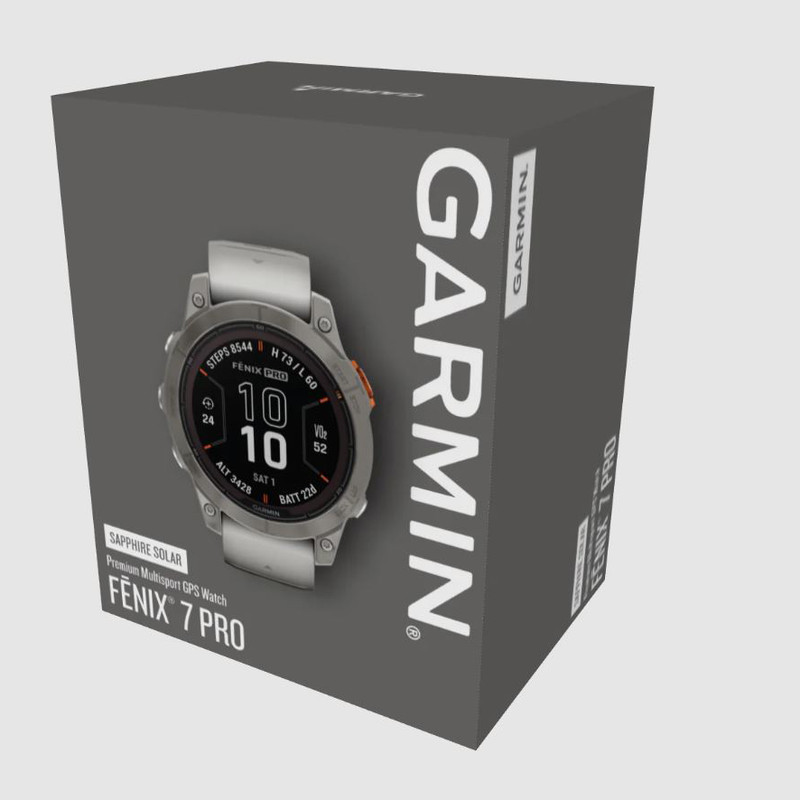 ساعت هوشمند گارمین مدل Fenix 7 pro Sapphire Solar دارای قابلیت های کنترل موسیقی (Music Player)، کنترل سطح اکسیژن خون، ضد آب، صفحه نمایش لمسی بند سیلیکون
