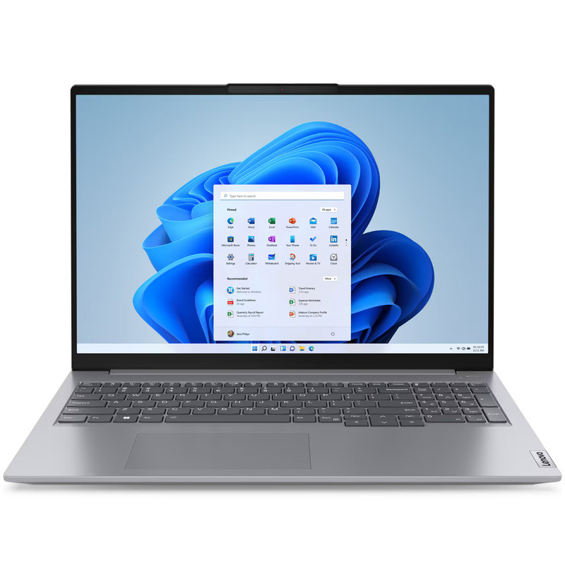لپ تاپ 16 اینچی لنوو مدل ThinkBook 16 G6 ABP-R5 7430U-16GB DDR4-512GB SSD-IPS-Backlit-Fingerprint